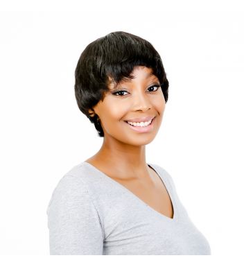 Joedir Virgin Brazilian Human Hair Wigs Amazing curl 1B+F99JBG