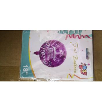1pc 18 inch birthday balloons